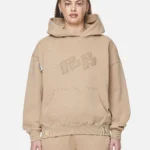 Julago Oversized Hoodie Washed Safari Sand
