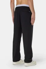 Karan Regular Smart Pants Black-1