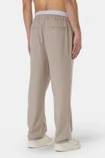 Karan Regular Smart Pants Dark Stone-1