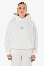 Kimi Oversized Hoodie Washed Warm White
