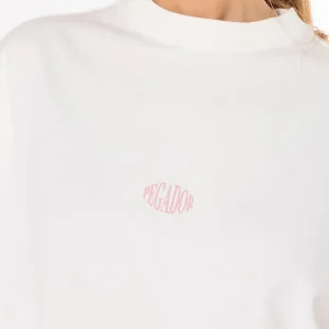 Kimi Oversized Tee Washed Warm White-2