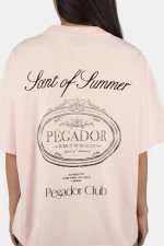 Kimmia Heavy Oversized Tee Washed Dusty Rose-1