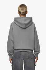 Klaria Oversized Hoodie Washed Deep Grey-1