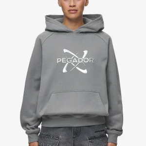 Klaria Oversized Hoodie Washed Deep Grey