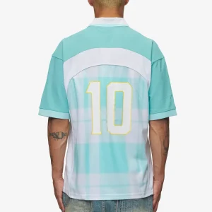 Lawn Jersey Sky Blue White-1