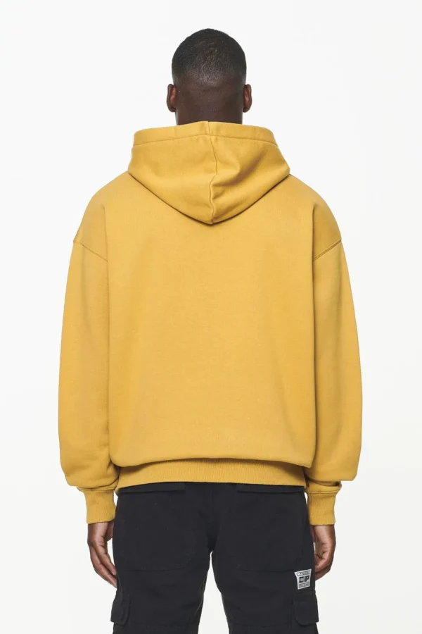 Layton Oversized Hoodie Vintage Washed Mustard-1