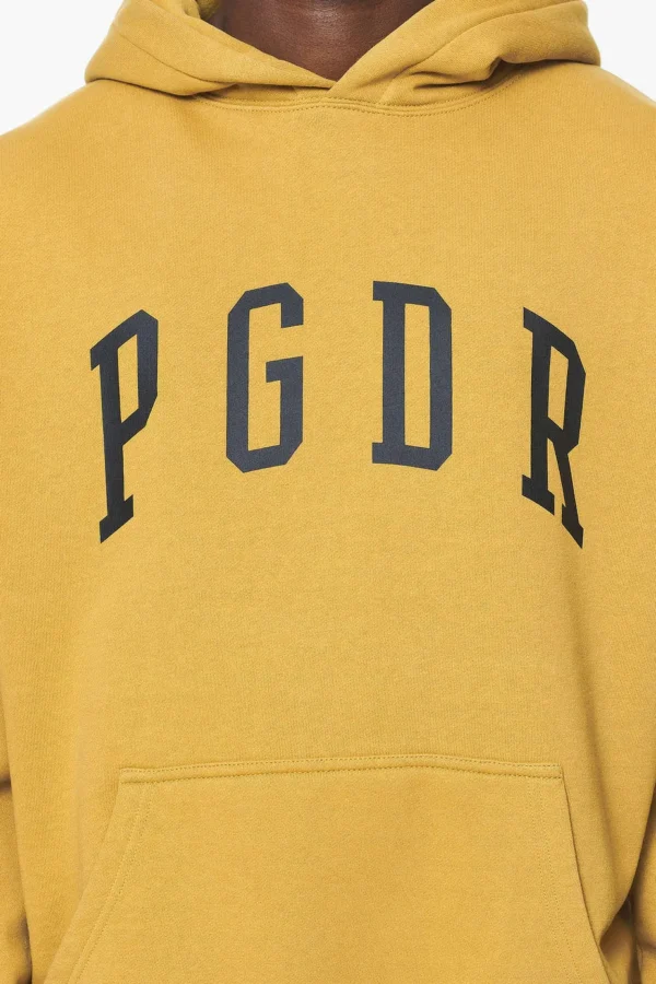 Layton Oversized Hoodie Vintage Washed Mustard-2