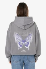 Lena Oversized Hoodie Vintage Grey-1