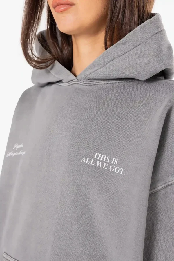 Lena Oversized Hoodie Vintage Grey-2