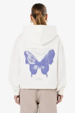 Lena Oversized Hoodie Washed Warm White-1