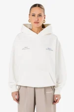 Lena Oversized Hoodie Washed Warm White