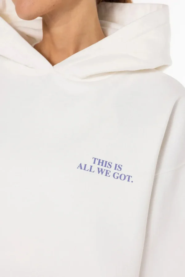 Lena Oversized Hoodie Washed Warm White-2
