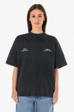 Lena Oversized Tee Vintage Black