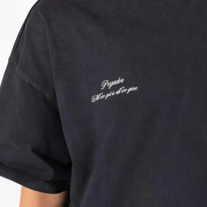 Lena Oversized Tee Vintage Black-2