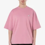 Leono Boxy Tee Washed Rust Pink