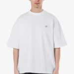 Leono Boxy Tee White Warm White