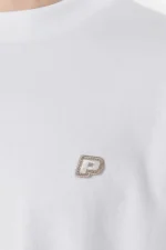 Leono Boxy Tee White Warm White-2