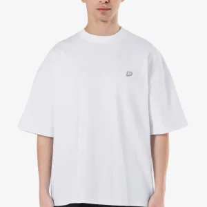 Leono Boxy Tee White Warm White