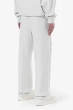 Leono Loose Sweat Pants Off White Melange-1