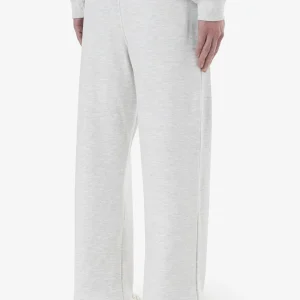 Leono Loose Sweat Pants Off White Melange-1