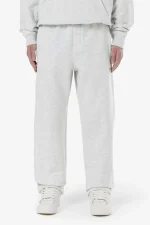 Leono Loose Sweat Pants Off White Melange
