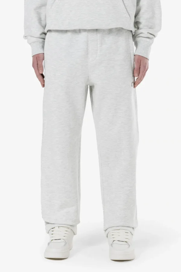 Leono Loose Sweat Pants Off White Melange