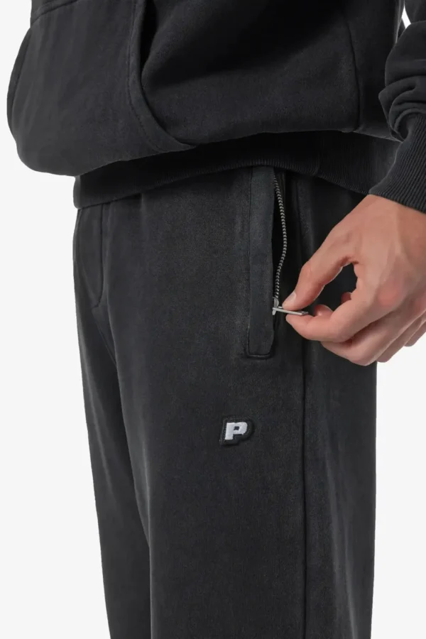 Leono Loose Sweat Pants Vintage Black-2