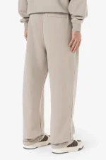 Leono Loose Sweat Pants Washed Dark Stone-1