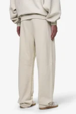 Leono Loose Sweat Pants Washed Light Beige Virtual Pink Gum-1