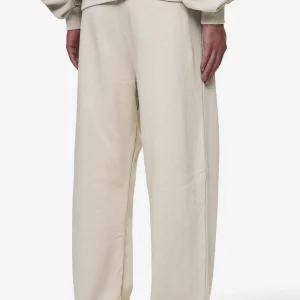 Leono Loose Sweat Pants Washed Light Beige Virtual Pink Gum-1