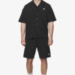 Libco Structured Knit Shirt Black