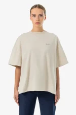 Lina Oversized Tee Washed Light Beige