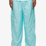 Lincoln Wide Track Pants Sky Blue