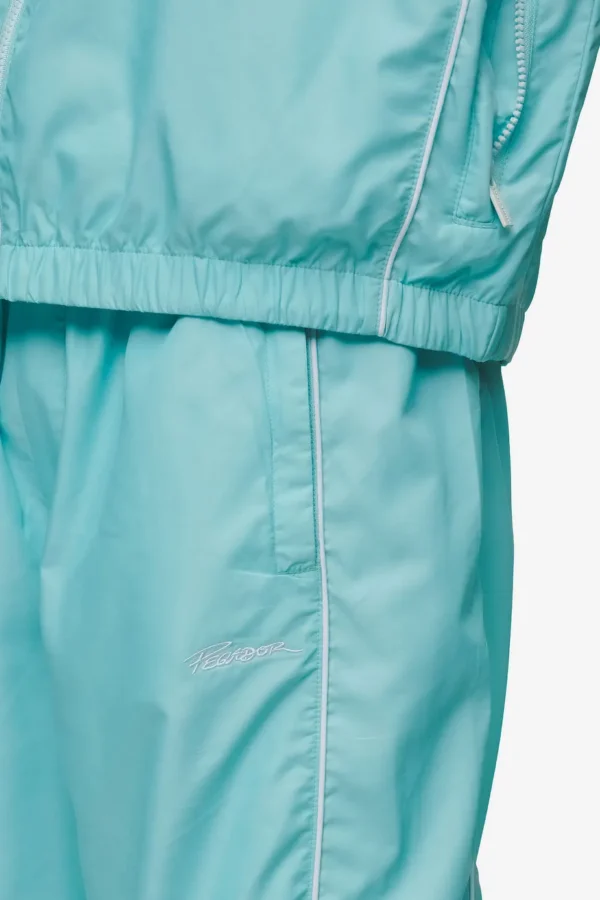 Lincoln Wide Track Pants Sky Blue-2