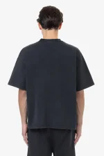 Logo Boxy Tee Vintage Black Black-1