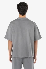 Logo Boxy Tee Vintage Grey-1