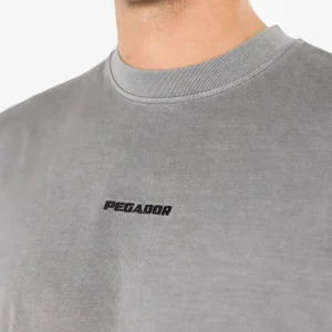 Logo Boxy Tee Vintage Grey-2