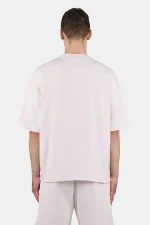 Logo Boxy Tee Washed Light Lilac White-1
