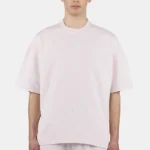 Logo Boxy Tee Washed Light Lilac White