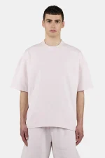 Logo Boxy Tee Washed Light Lilac White
