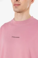 Logo Boxy Tee Washed Rust Pink Gum-2