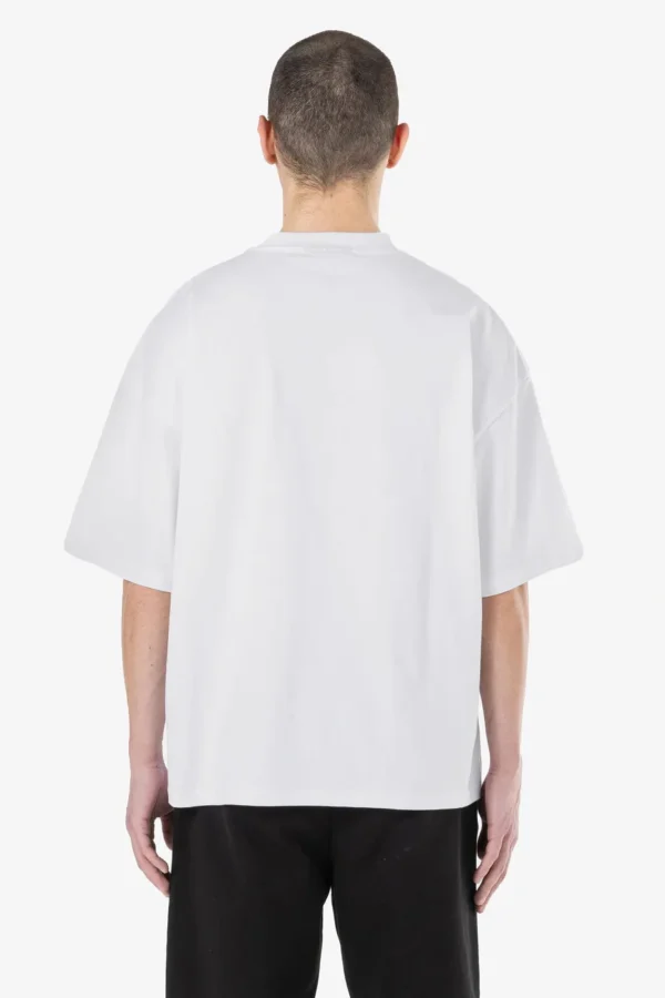 Logo Boxy Tee White Black Gum-1