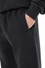 Logo Heavy Sweat Jogger Vintage Black Black-2