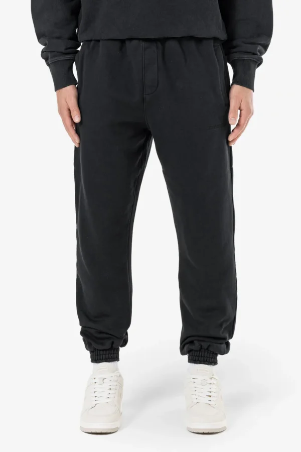 Logo Heavy Sweat Jogger Vintage Black Black