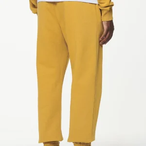 Logo Heavy Sweat Jogger Vintage Washed Mustard-1