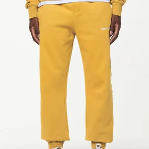 Logo Heavy Sweat Jogger Vintage Washed Mustard