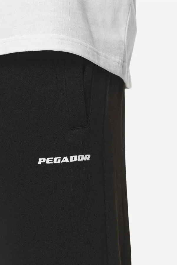 Logo Heavy Sweat Jogger Washed Black White Gum-2