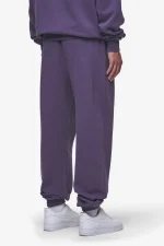 Logo Heavy Sweat Jogger Washed Deep Purple-1