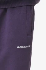 Logo Heavy Sweat Jogger Washed Deep Purple-2