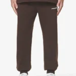 Logo Heavy Sweat Jogger Washed Oak Brown Gum